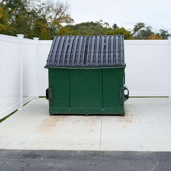 commercial dumpsters usually deliver their dumpsters within a few business days of request